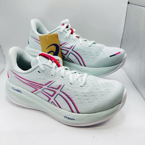 Asics Gel Cumulus 26 Soothing Sea/Blue Expanse Women’s Running Shoes US 8 (Wide) - Picture 2 of 6